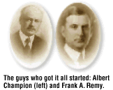 ACDELCO Founders Albert Champion and Frank A Remy